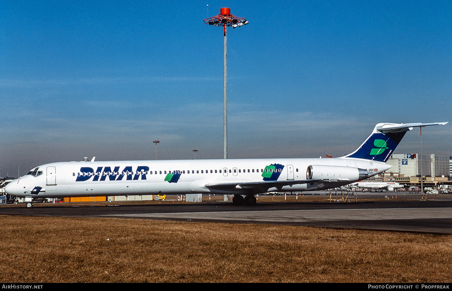 Aircraft Photo of HB-INX | McDonnell Douglas MD-81 (DC-9-81) | Dinar Líneas Aéreas | AirHistory.net #679240