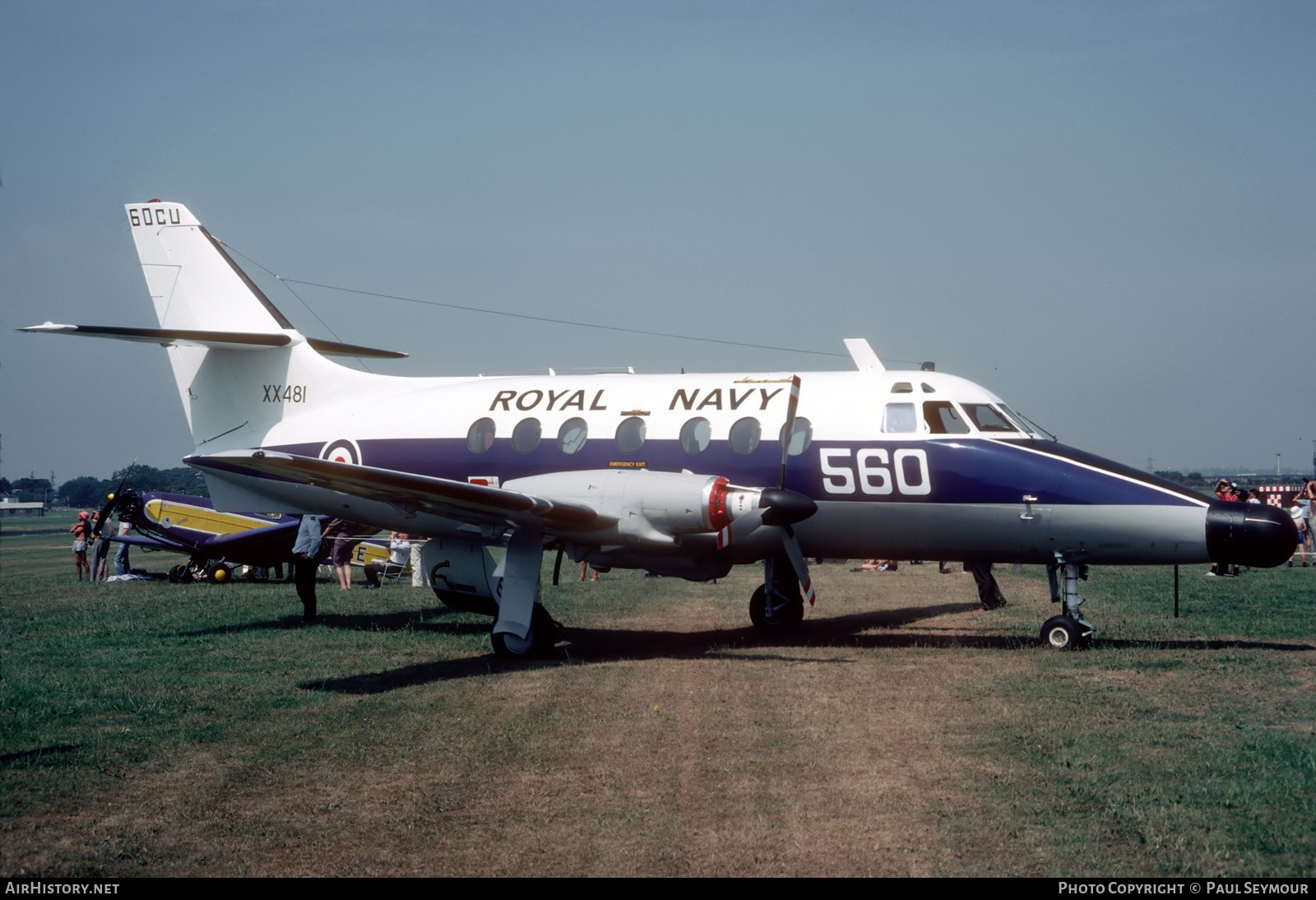 Aircraft Photo of XX481 | Scottish Aviation HP-137 Jetstream T2 | UK - Navy | AirHistory.net #679241