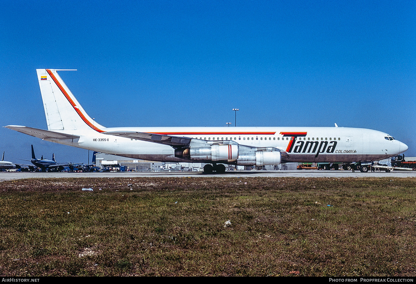 Aircraft Photo of HK-3355X | Boeing 707-324C | TAMPA - Transportes Aéreos Mercantiles Panamericanos | AirHistory.net #679266