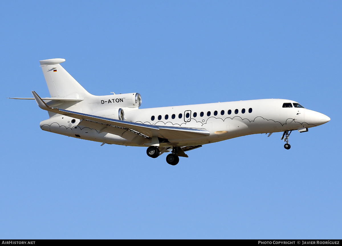 Aircraft Photo of D-ATON | Dassault Falcon 7X | AirHistory.net #679271