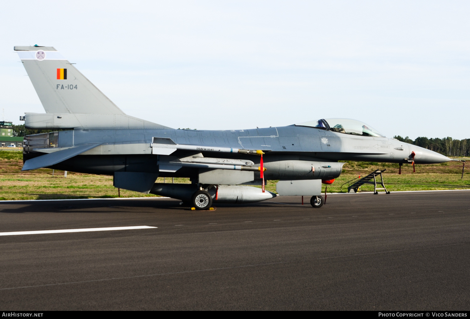 Aircraft Photo of FA-104 | General Dynamics F-16AM Fighting Falcon | Belgium - Air Force | AirHistory.net #679277