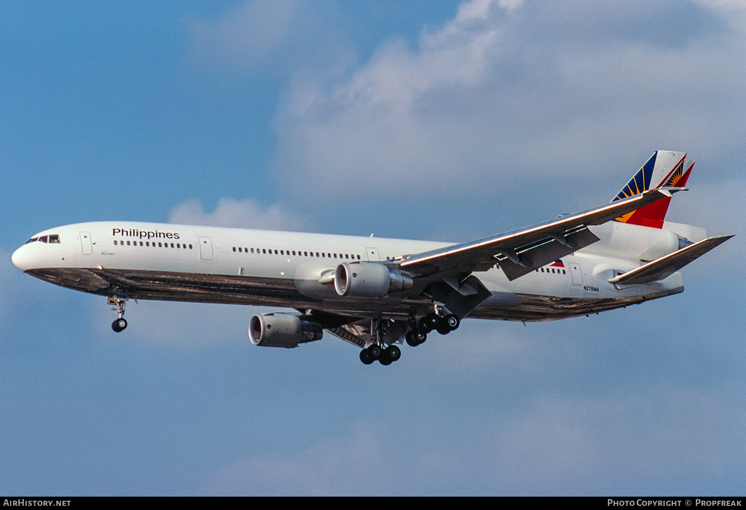 Aircraft Photo of N278WA | McDonnell Douglas MD-11/ER | Philippine Airlines | AirHistory.net #679290