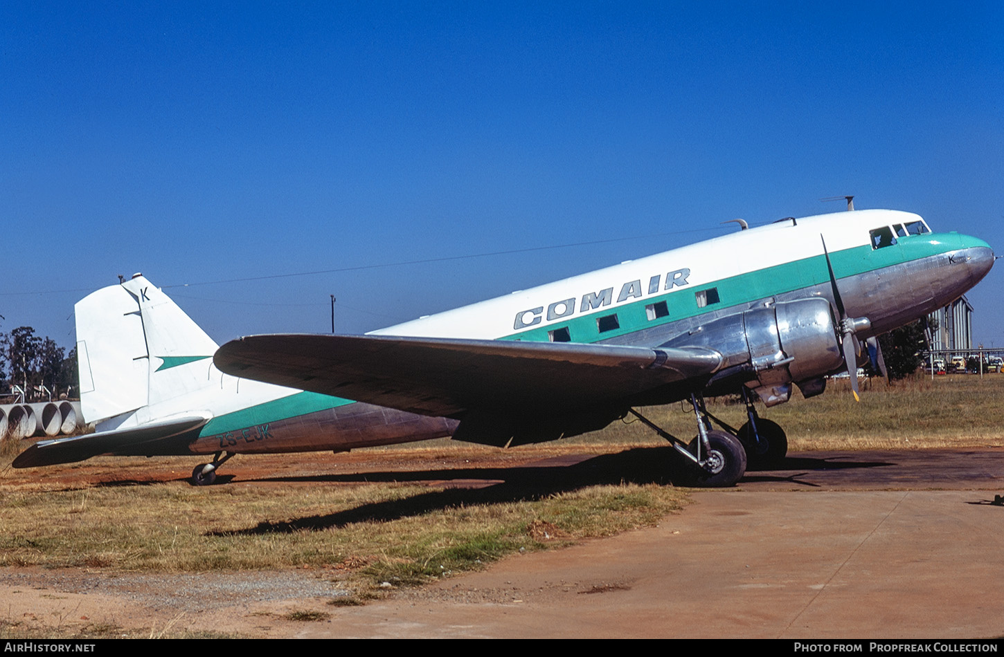 Aircraft Photo of ZS-EJK | Douglas C-47A Skytrain | Comair | AirHistory.net #679300