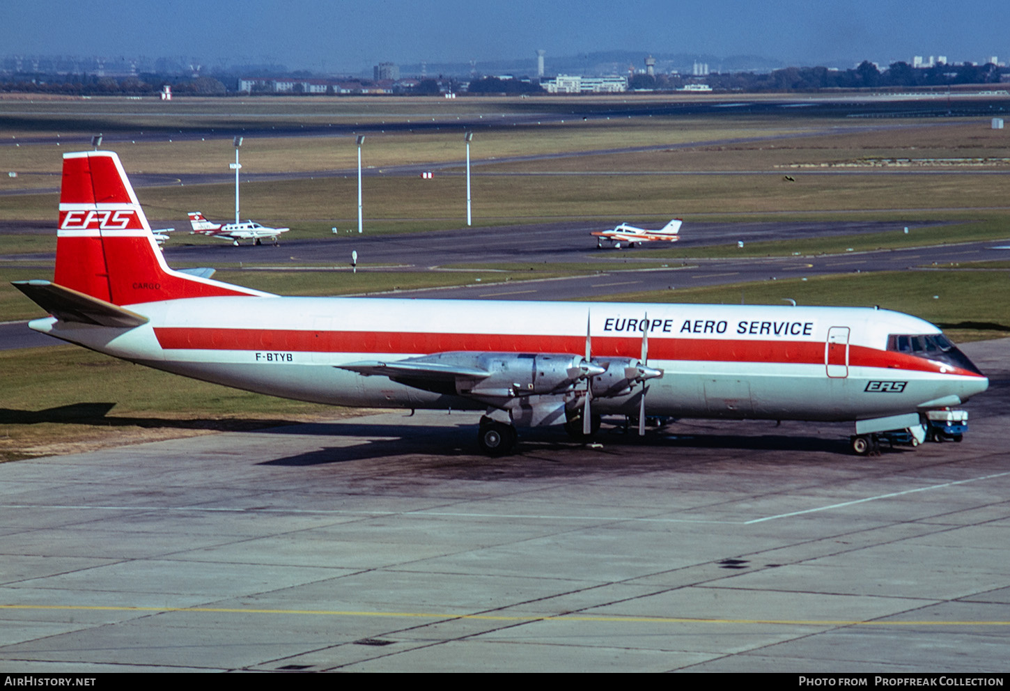 Aircraft Photo of F-BTYB | Vickers 952F Cargoliner | EAS - Europe Aero Service | AirHistory.net #679302