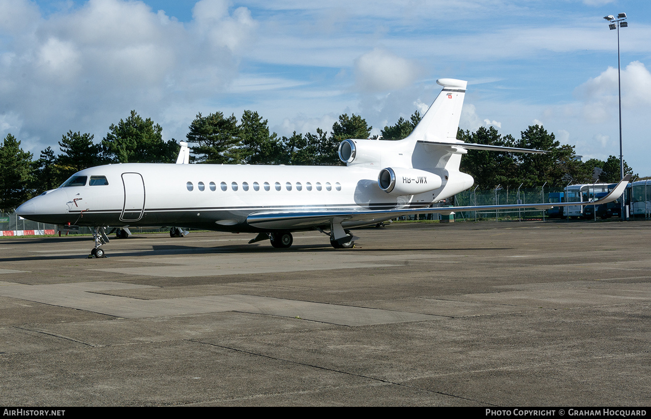 Aircraft Photo of HB-JWX | Dassault Falcon 8X | AirHistory.net #679308