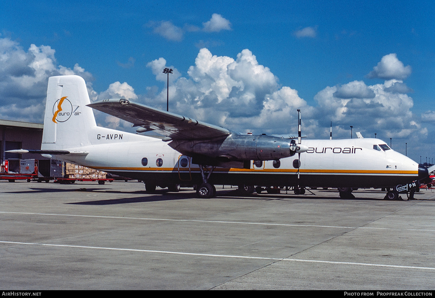 Aircraft Photo of G-AVPN | Handley Page HPR-7 Herald 213 | Euroair | AirHistory.net #679309