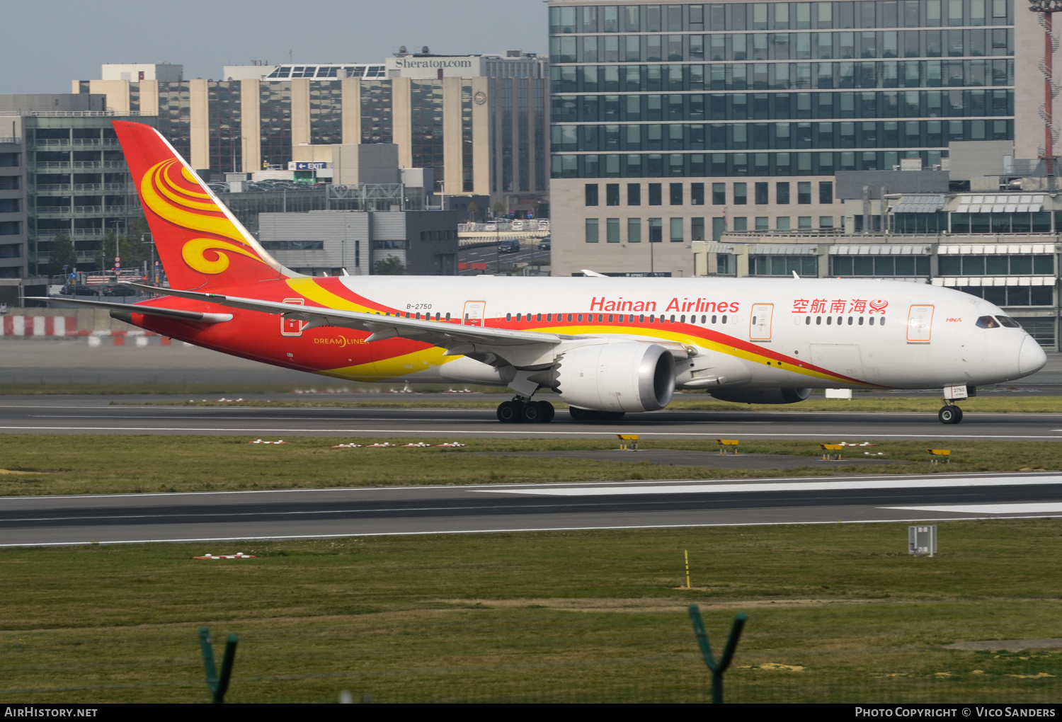 Aircraft Photo of B-2750 | Boeing 787-8 Dreamliner | Hainan Airlines | AirHistory.net #679329