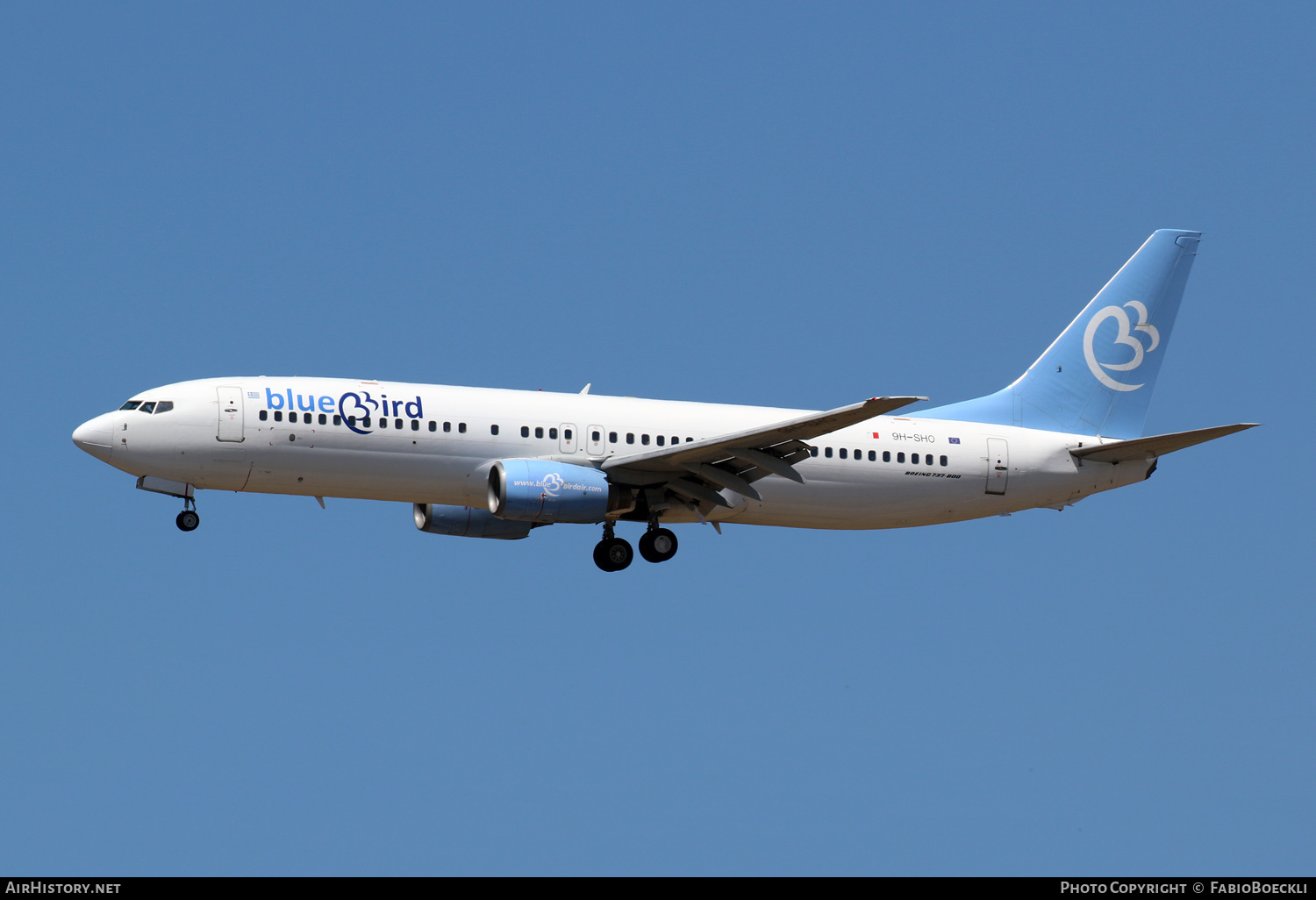 Aircraft Photo of 9H-SHO | Boeing 737-85F | BlueBird Airways | AirHistory.net #679342