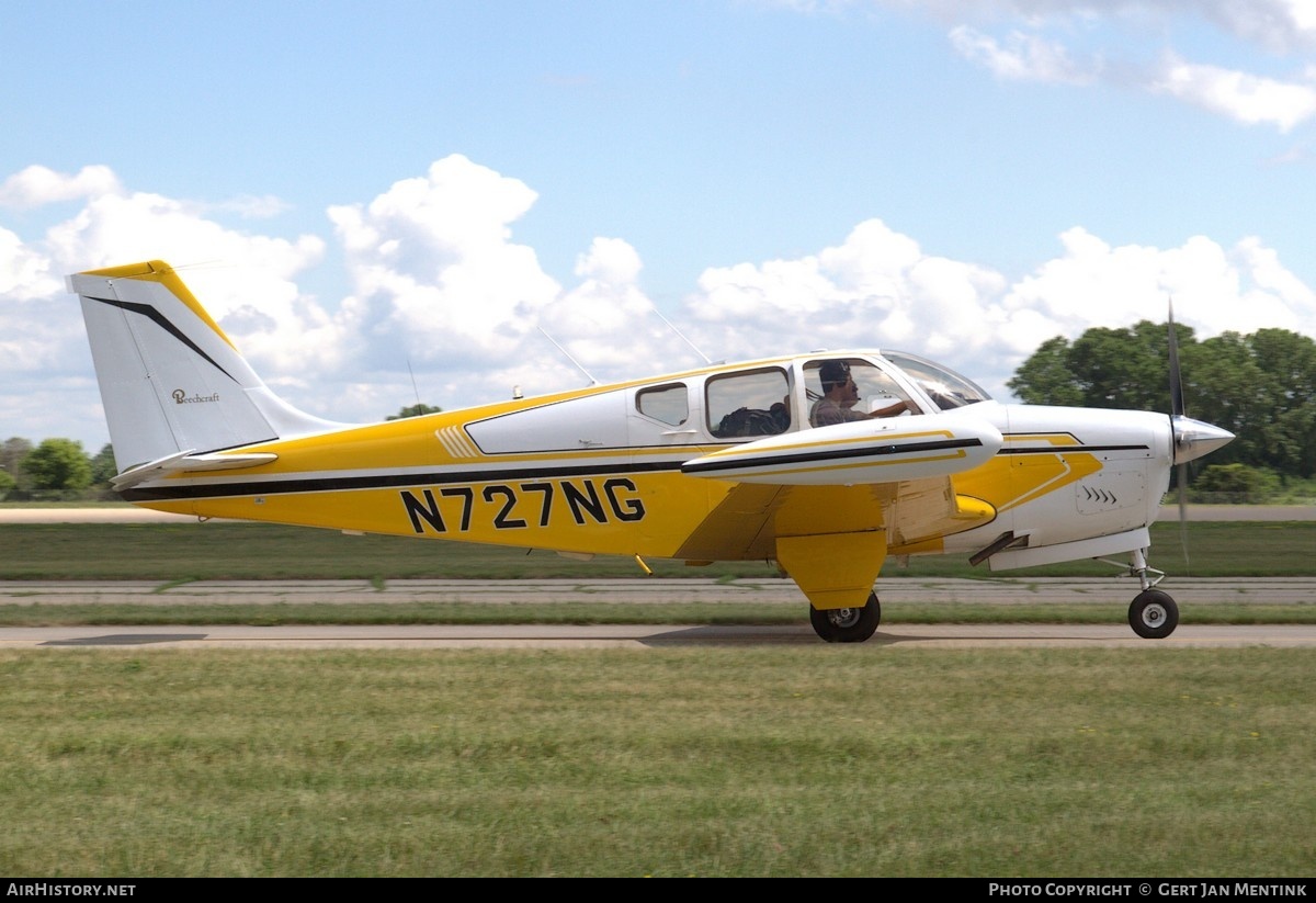 Aircraft Photo of N727NG | Beech 35-B33 Debonair | AirHistory.net #679355