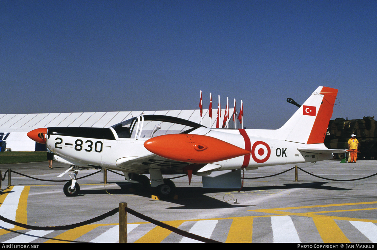 Aircraft Photo of 93-0830 / 2-830 | SIAI-Marchetti SF-260D | Turkey - Air Force | AirHistory.net #679380