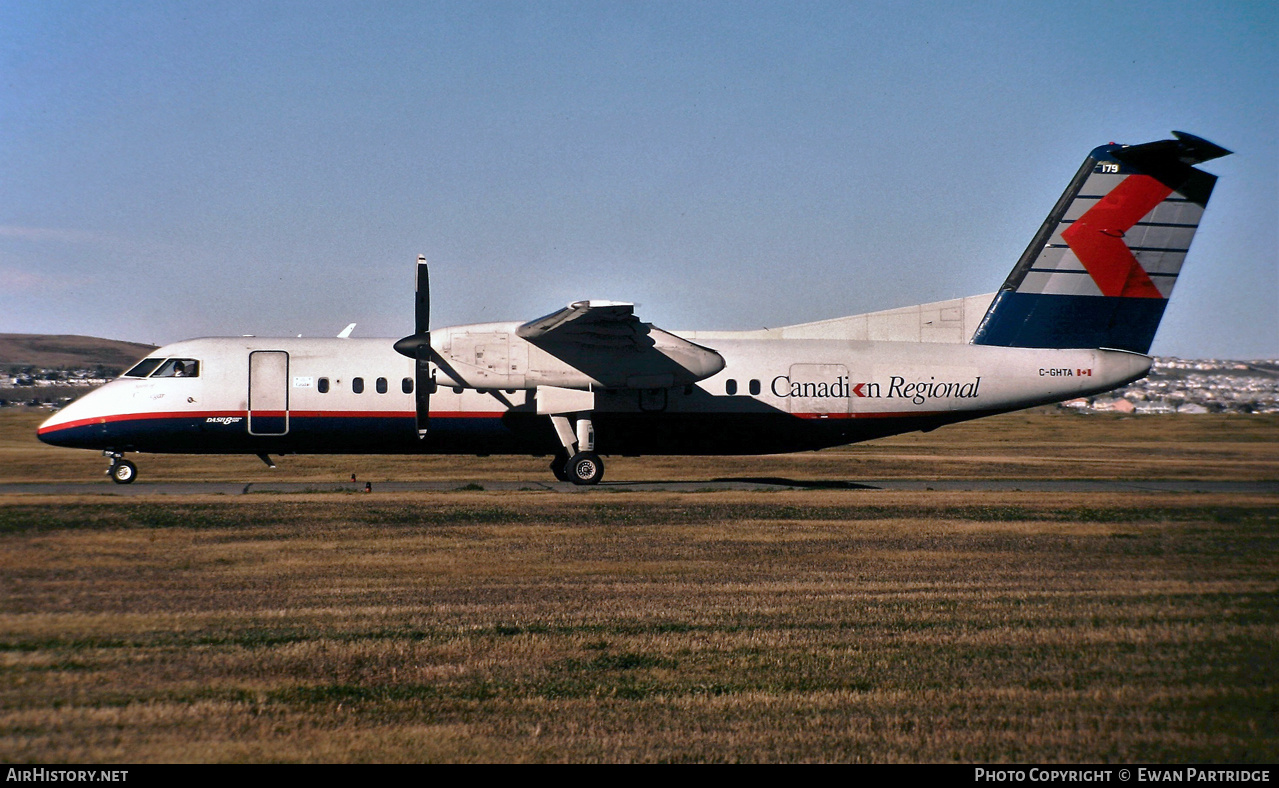 Aircraft Photo of C-GHTA | De Havilland Canada DHC-8-301 Dash 8 | Air Canada Express | AirHistory.net #679398