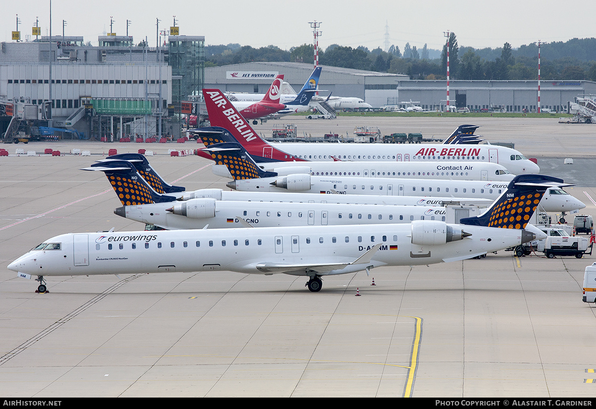 Aircraft Photo of D-ACNM | Bombardier CRJ-900LR (CL-600-2D24) | Eurowings | AirHistory.net #679424