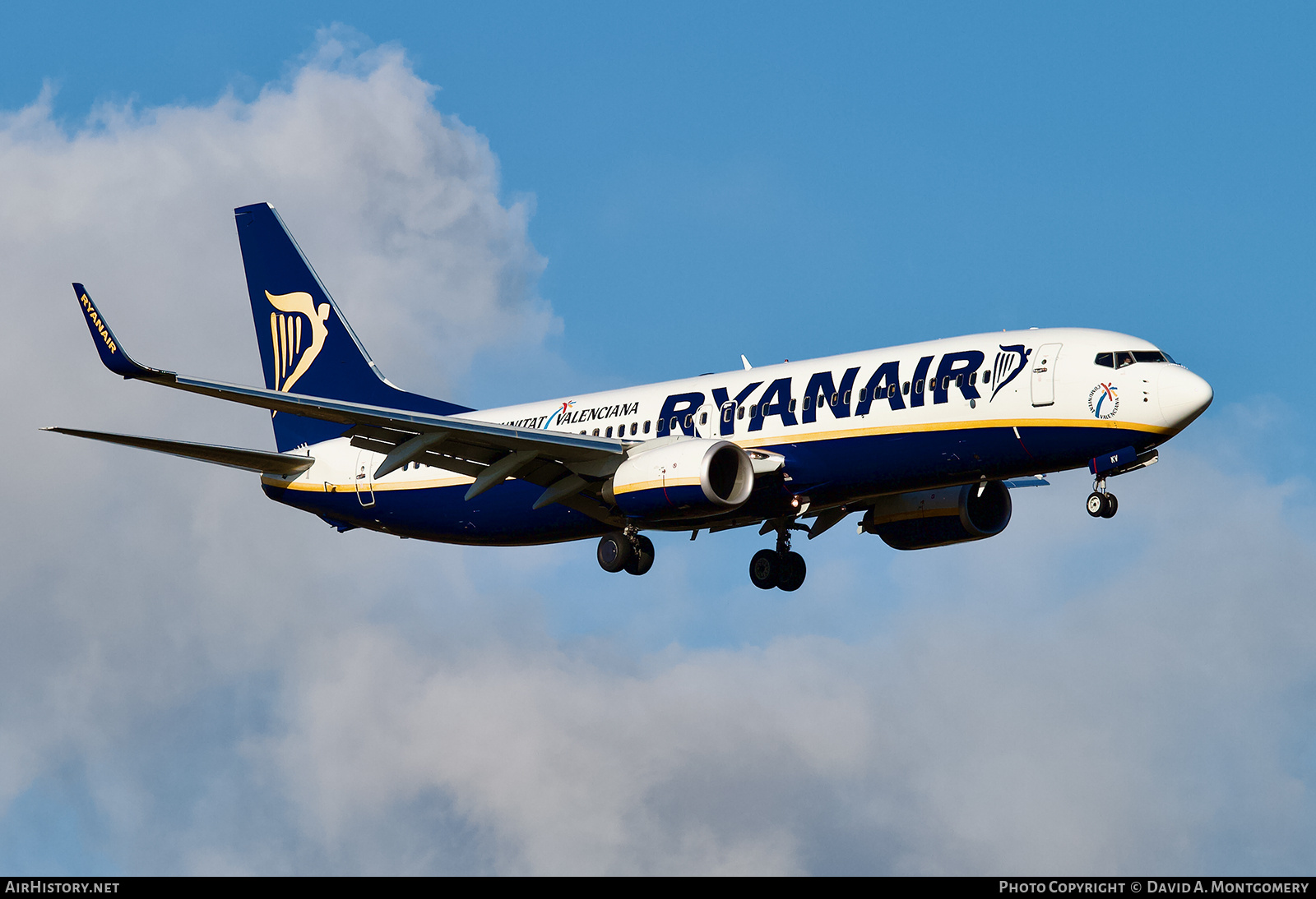 Aircraft Photo of EI-EKV | Boeing 737-8AS | Ryanair | AirHistory.net #679435