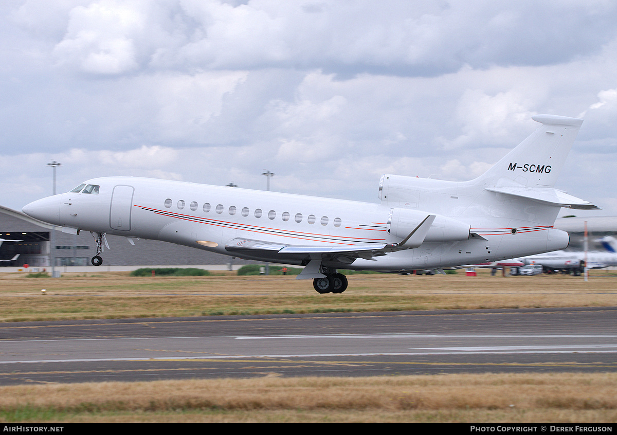 Aircraft Photo of M-SCMG | Dassault Falcon 7X | AirHistory.net #679441