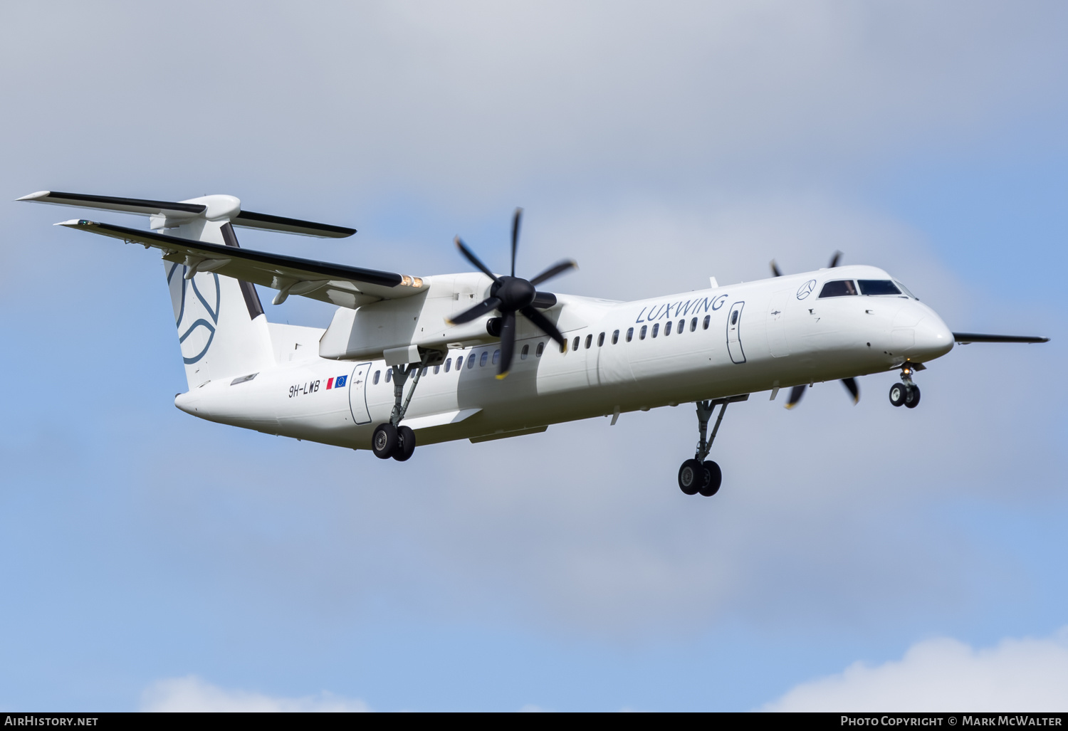 Aircraft Photo of 9H-LWB | Bombardier DHC-8-402 Dash 8 | Luxwing | AirHistory.net #679451