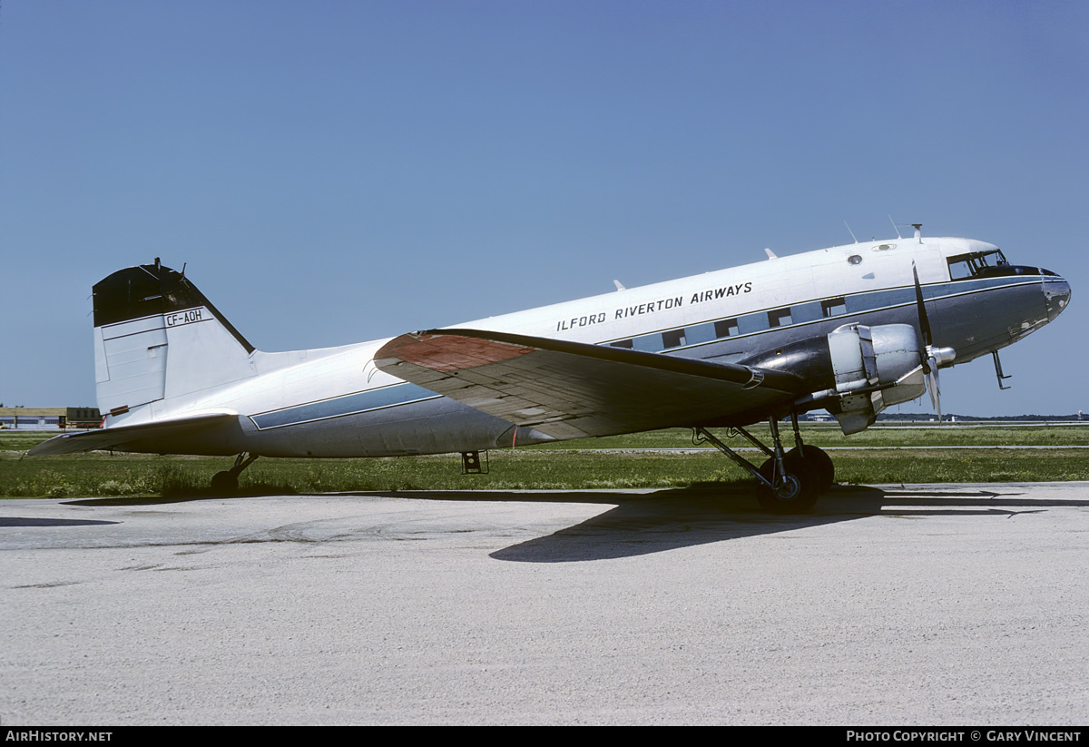 Aircraft Photo of CF-AOH | Douglas C-47A Skytrain | Ilford Riverton Airways | AirHistory.net #679465