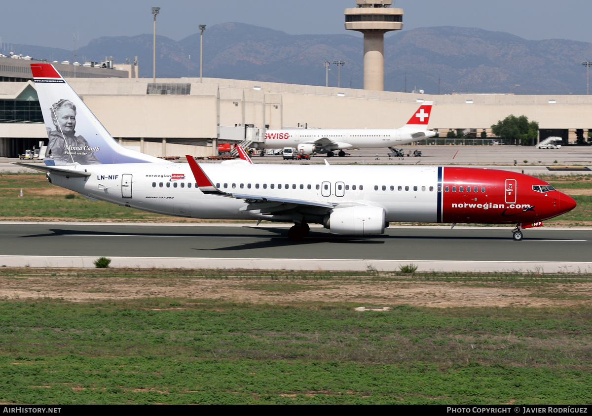 Aircraft Photo of LN-NIF | Boeing 737-8JP | Norwegian | AirHistory.net #679479