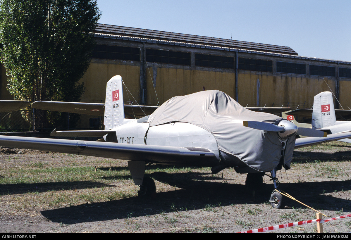 Aircraft Photo of TC-CCF / 34-26 | Beech T-34A Mentor | AirHistory.net #679516