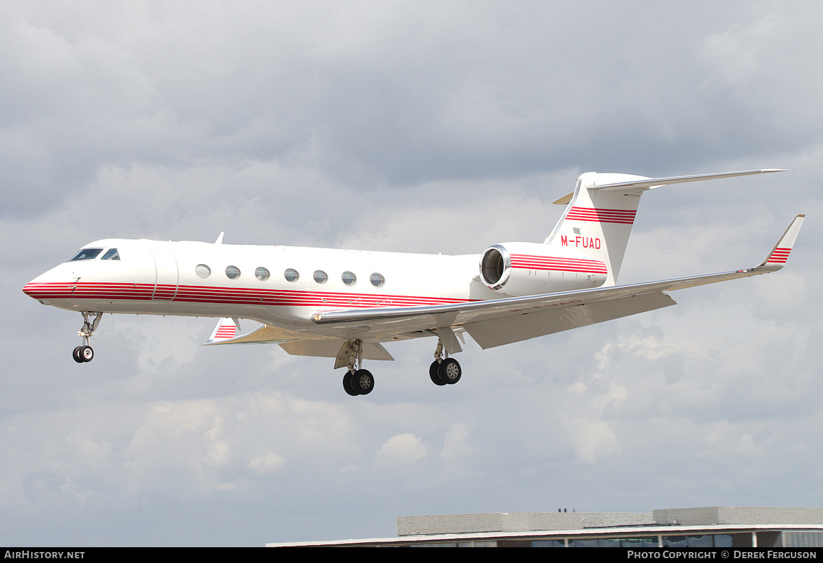 Aircraft Photo of M-FUAD | Gulfstream Aerospace G-V-SP Gulfstream G550 | AirHistory.net #679524