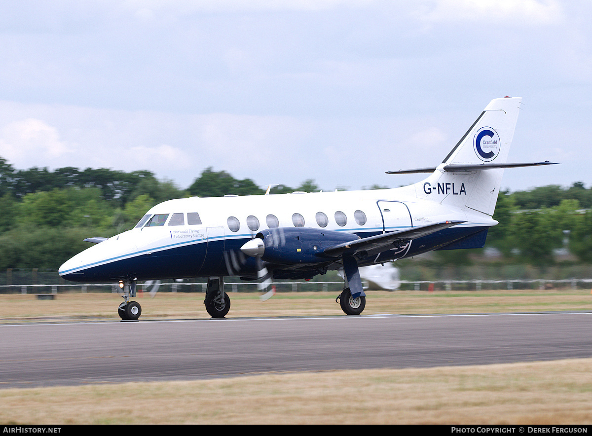Aircraft Photo of G-NFLA | British Aerospace BAe-3102 Jetstream 31 | Cranfield University | AirHistory.net #679529