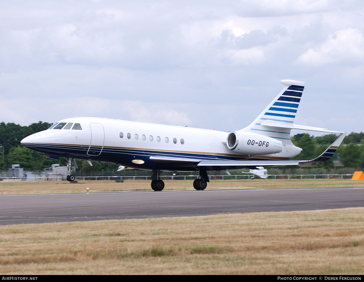 Aircraft Photo of OO-DFG | Dassault Falcon 2000LX | AirHistory.net #679530