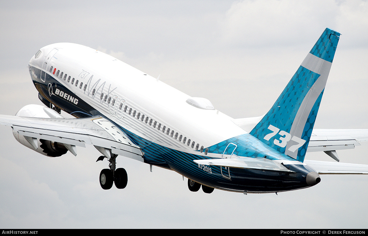 Aircraft Photo of N7201S | Boeing 737-7 Max 7 | Boeing | AirHistory.net #679539