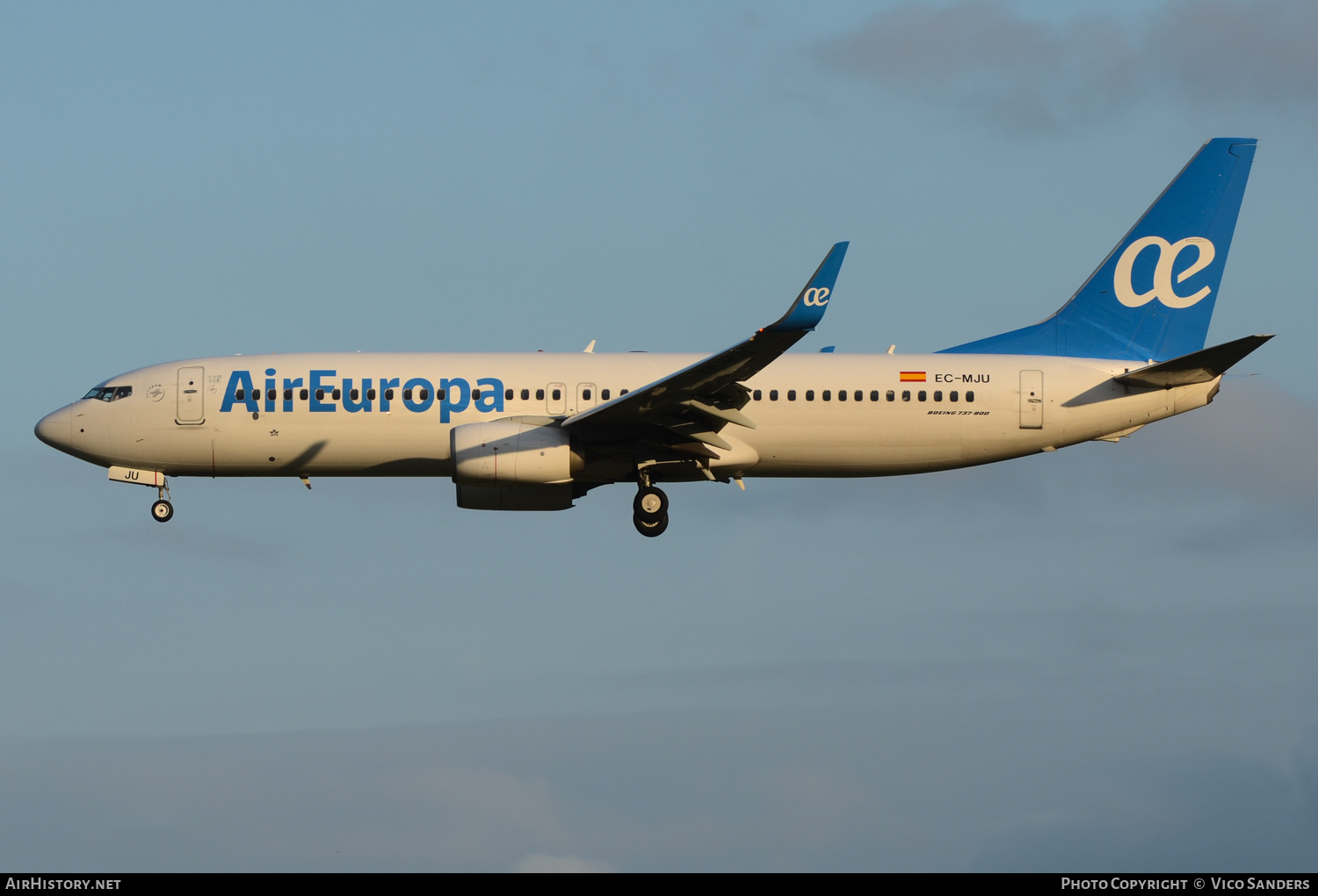 Aircraft Photo of EC-MJU | Boeing 737-85P | Air Europa | AirHistory.net #679552