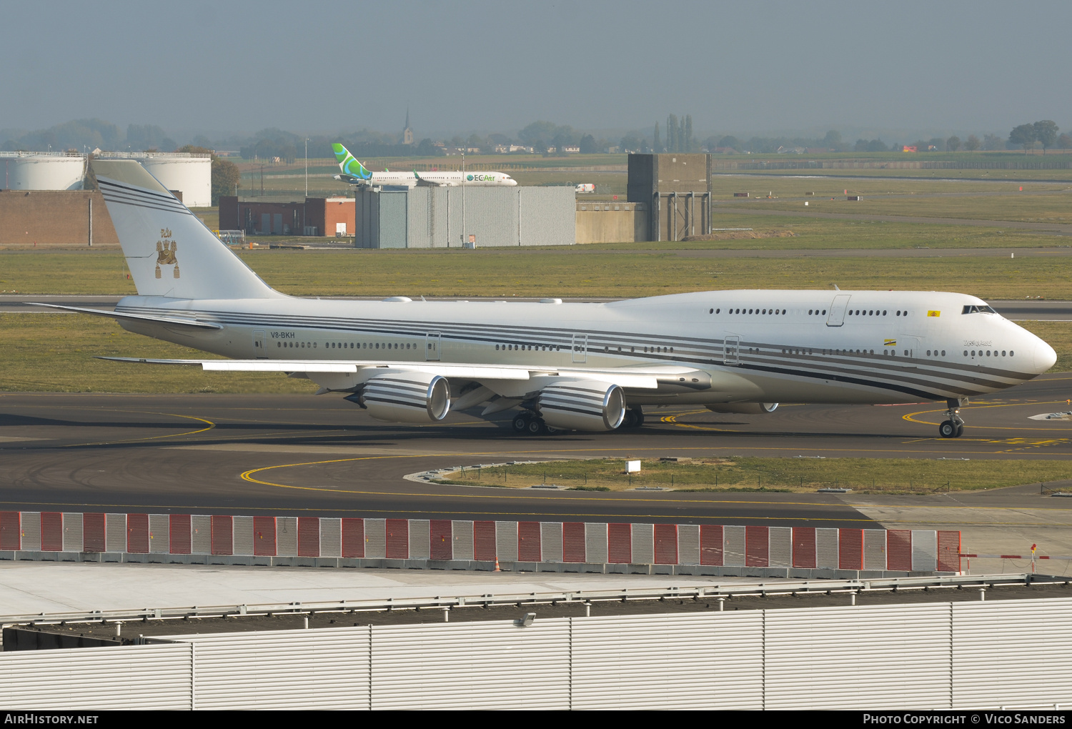 Aircraft Photo of V8-BKH | Boeing 747-8LQ(BBJ) | Brunei Sultan's Flight | AirHistory.net #679554