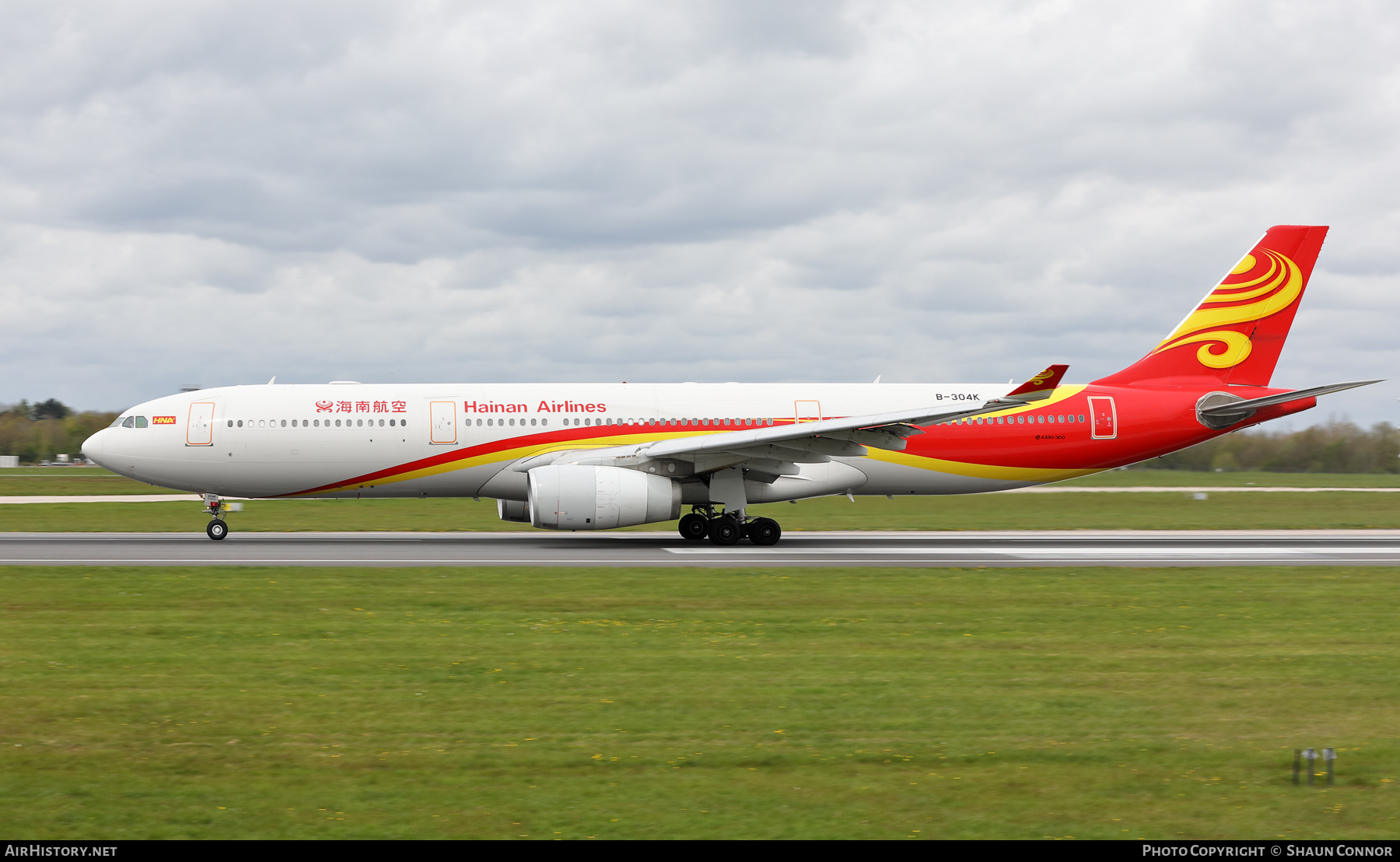 Aircraft Photo of B-304K | Airbus A330-343E | Hainan Airlines | AirHistory.net #679592