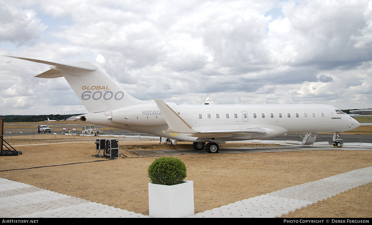 Aircraft Photo of N808GL | Bombardier Global 6000 (BD-700-1A10) | AirHistory.net #679606