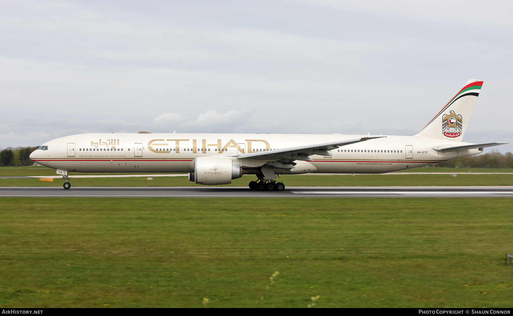 Aircraft Photo of A6-ETP | Boeing 777-3FX/ER | Etihad Airways | AirHistory.net #679609