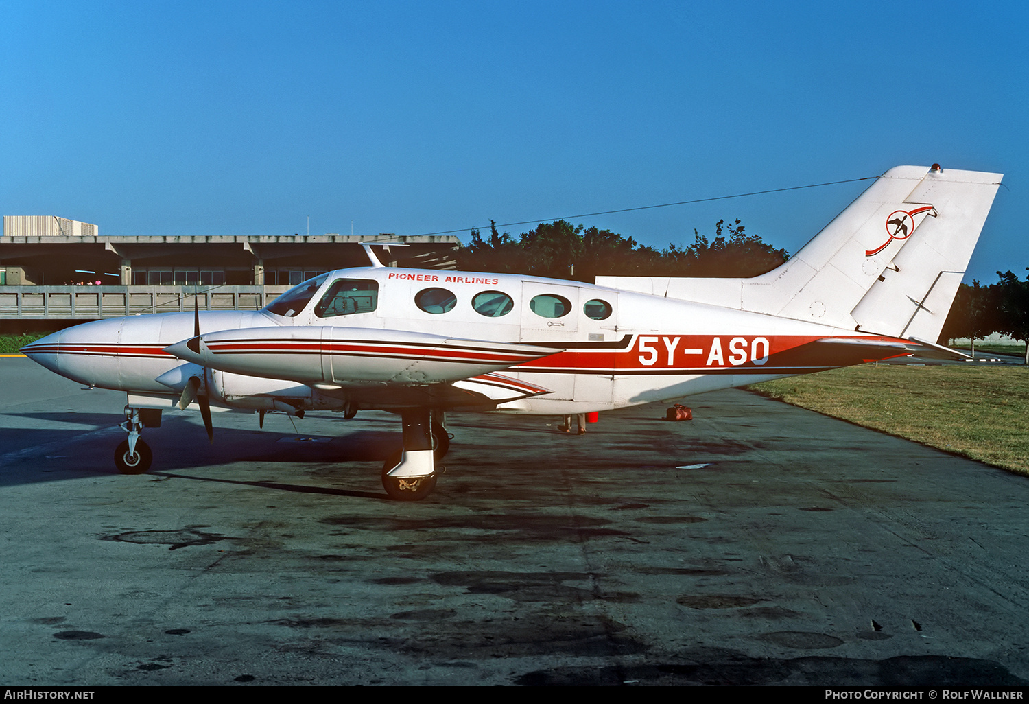 Aircraft Photo of 5Y-ASO | Cessna 402B | Pioneer Airlines | AirHistory.net #679612
