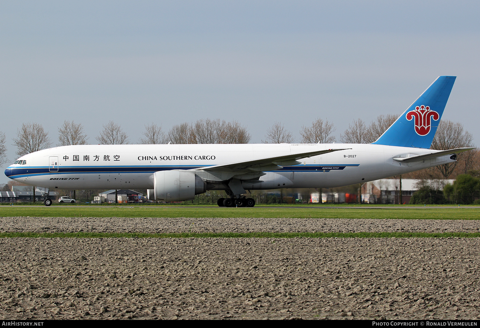 Aircraft Photo of B-2027 | Boeing 777-F1B | China Southern Airlines Cargo | AirHistory.net #679614