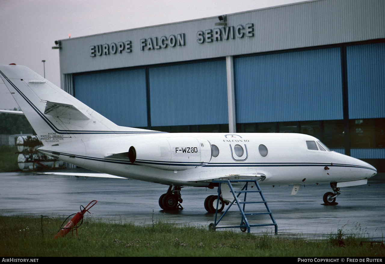 Aircraft Photo of F-WZGD | Dassault Falcon 10 | AirHistory.net #679656