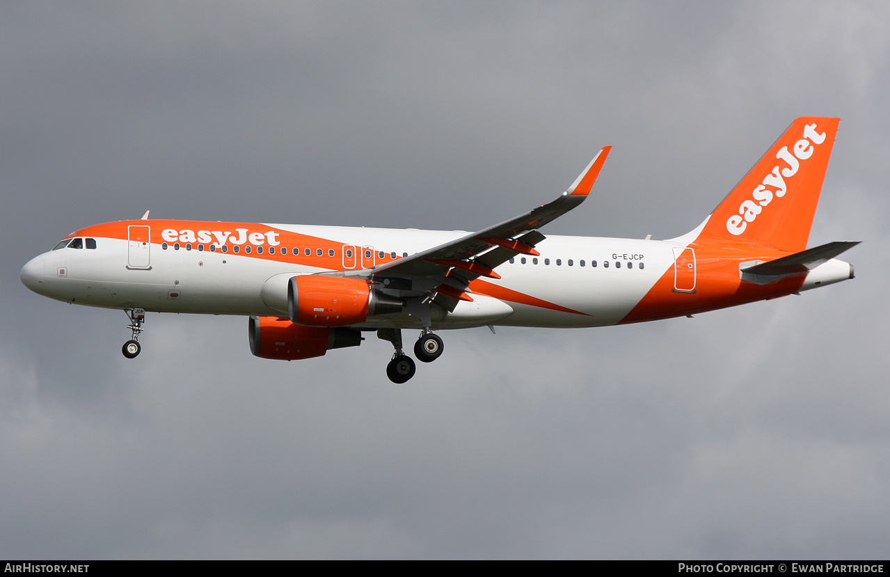 Aircraft Photo of G-EJCP | Airbus A320-214 | EasyJet | AirHistory.net #679672