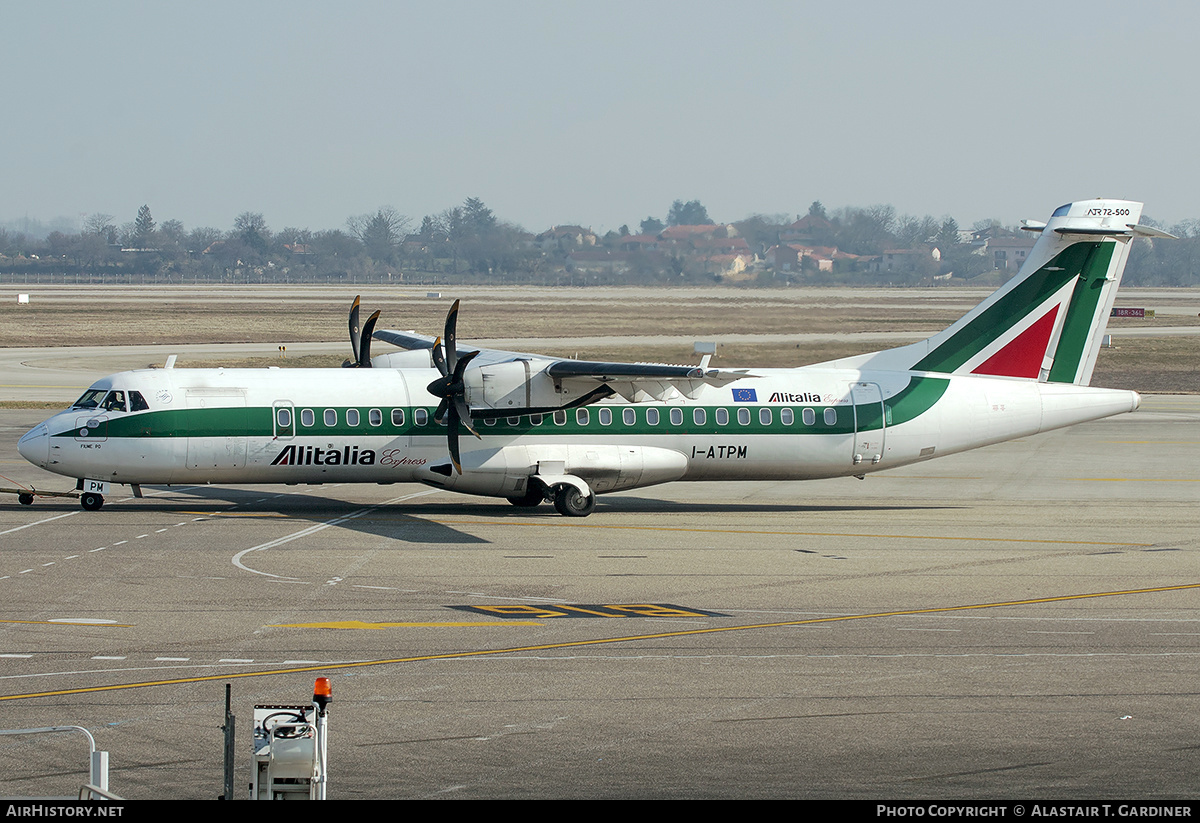 Aircraft Photo of I-ATPM | ATR ATR-72-500 (ATR-72-212A) | Alitalia Express | AirHistory.net #679675