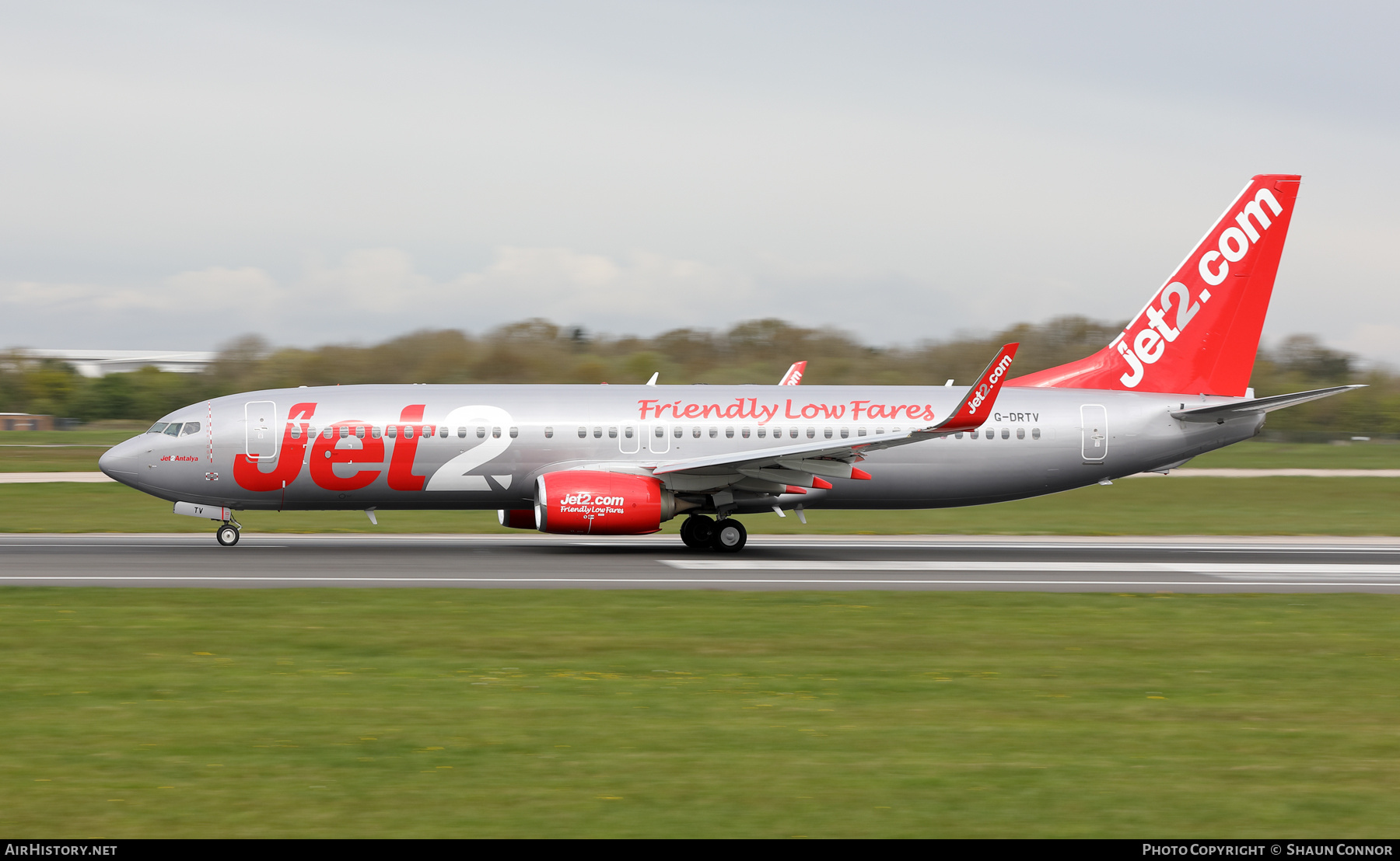 Aircraft Photo of G-DRTV | Boeing 737-8AL | Jet2 | AirHistory.net #679688