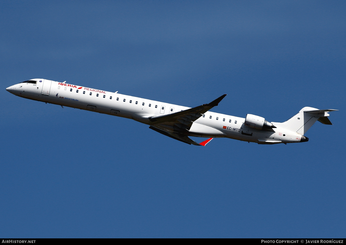 Aircraft Photo of EC-MTO | Bombardier CRJ-1000 (CL-600-2E25) | Iberia Regional | AirHistory.net #679689