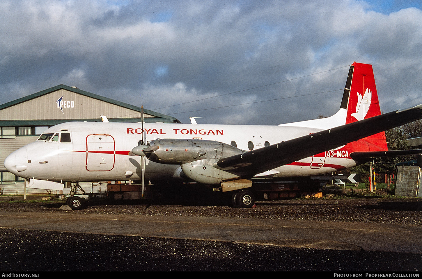 Aircraft Photo of A3-MCA | Hawker Siddeley HS-748 Srs2A/242 | Royal Tongan Airlines | AirHistory.net #679690