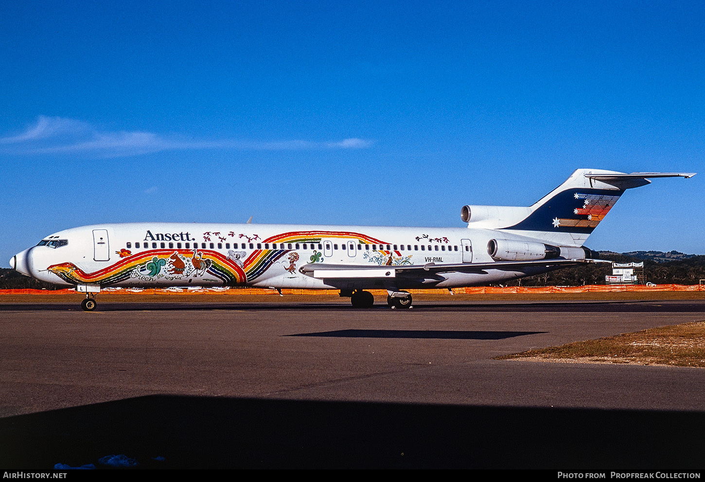 Aircraft Photo of VH-RML | Boeing 727-277/Adv | Ansett | AirHistory.net #679693