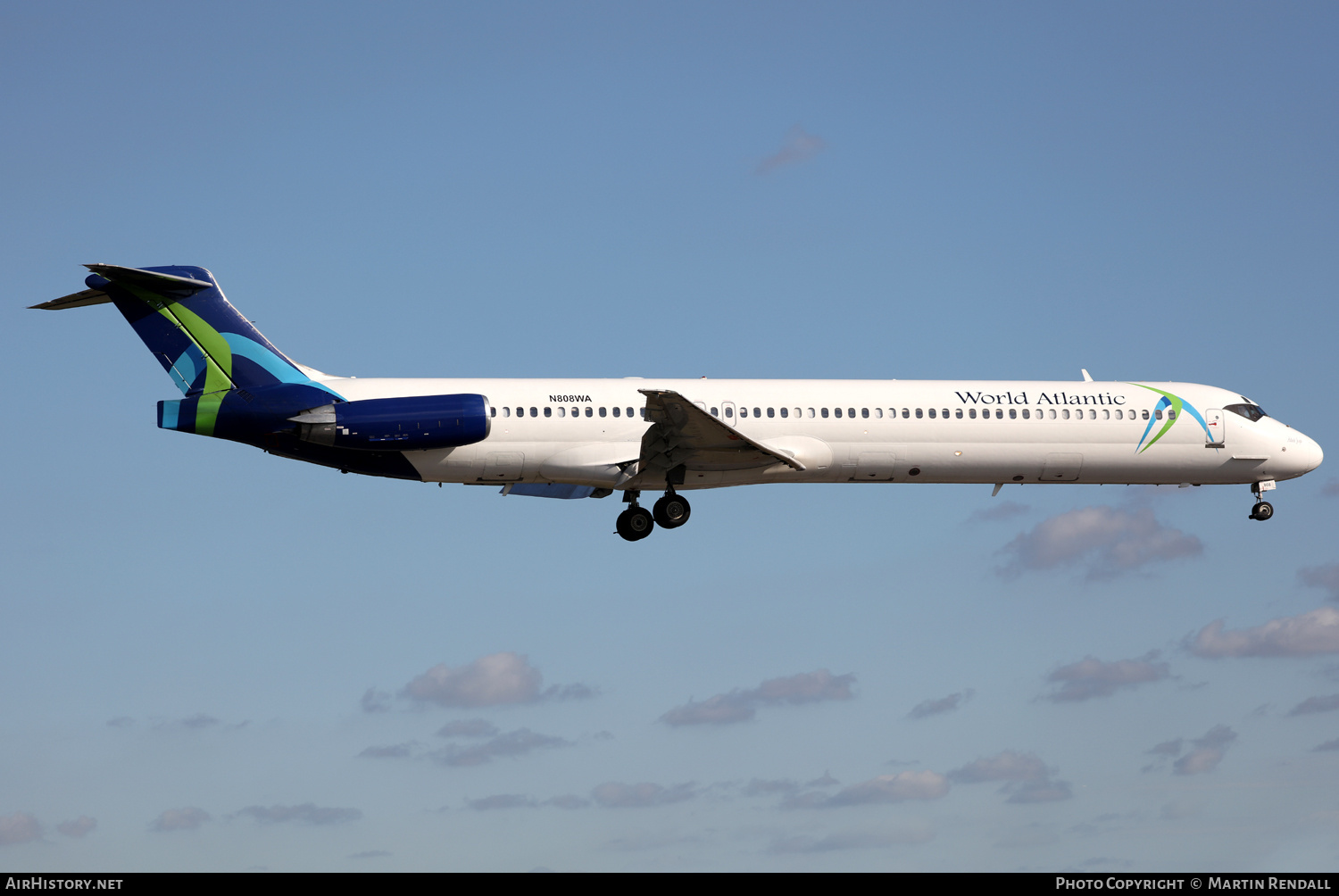 Aircraft Photo of N808WA | McDonnell Douglas MD-83 (DC-9-83) | World Atlantic Airlines | AirHistory.net #679697