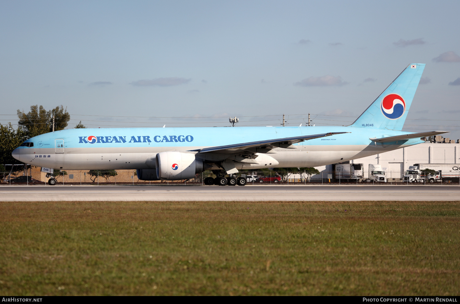 Aircraft Photo of HL8046 | Boeing 777-F | Korean Air Cargo | AirHistory.net #679698