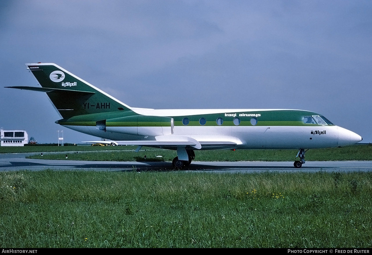 Aircraft Photo of YI-AHH | Dassault Falcon 20F | Iraqi Airways | AirHistory.net #679704