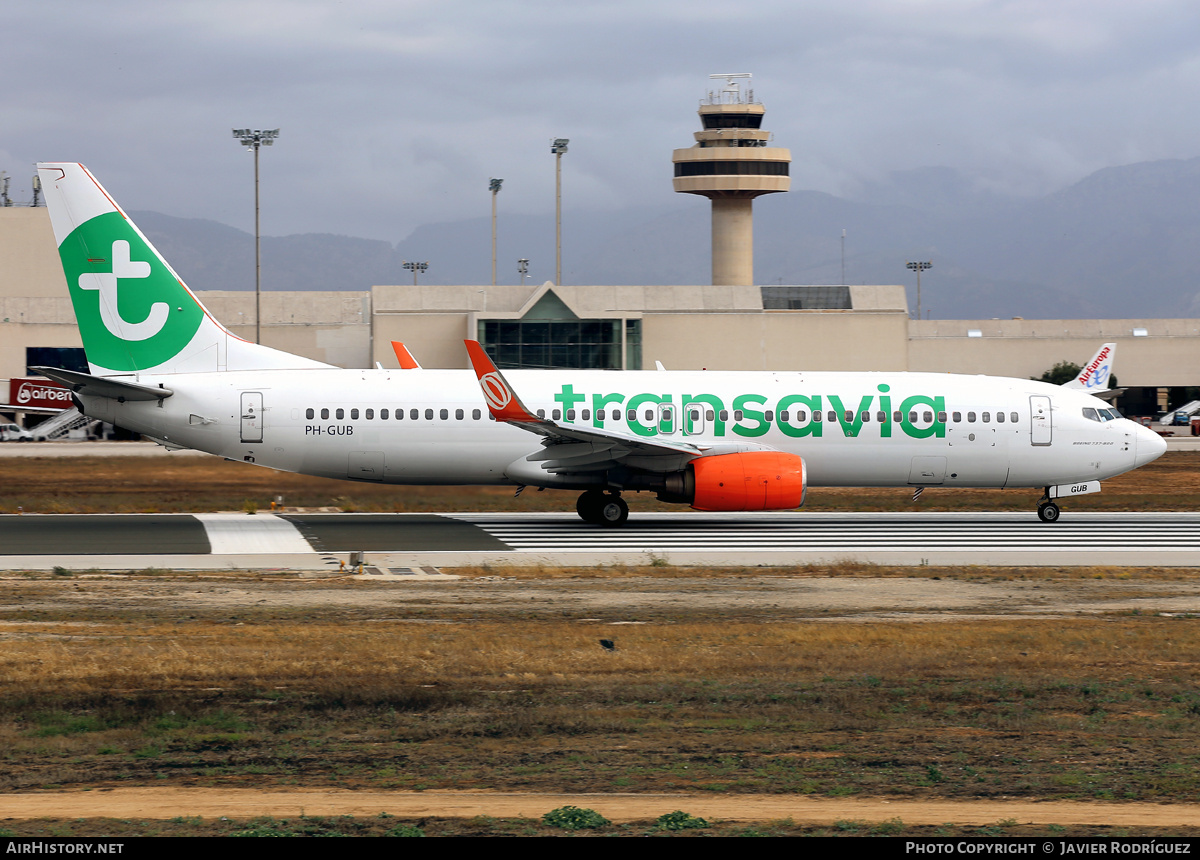 Aircraft Photo of PH-GUB | Boeing 737-8EH | Transavia | AirHistory.net #679707