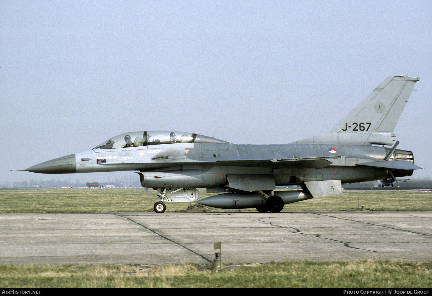 Aircraft Photo of J-267 | General Dynamics F-16B Fighting Falcon | Netherlands - Air Force | AirHistory.net #679718
