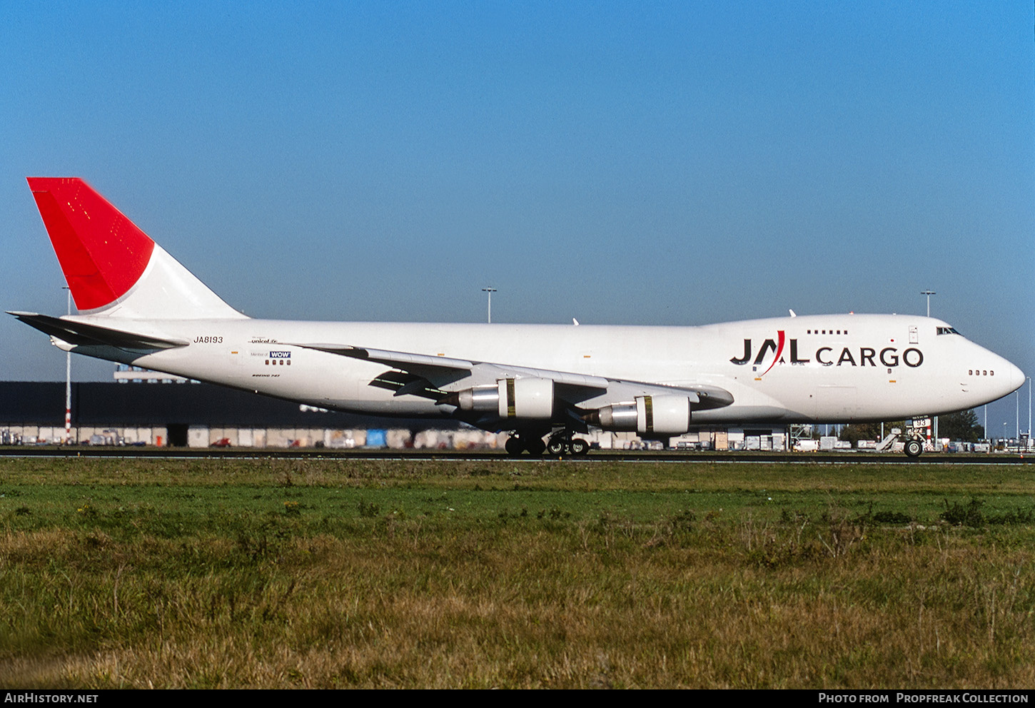 Aircraft Photo of JA8193 | Boeing 747-212B(SF) | Japan Airlines - JAL Cargo | AirHistory.net #679723