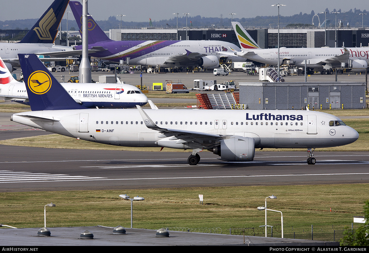 Aircraft Photo of D-AINF | Airbus A320-271N | Lufthansa | AirHistory.net #679733