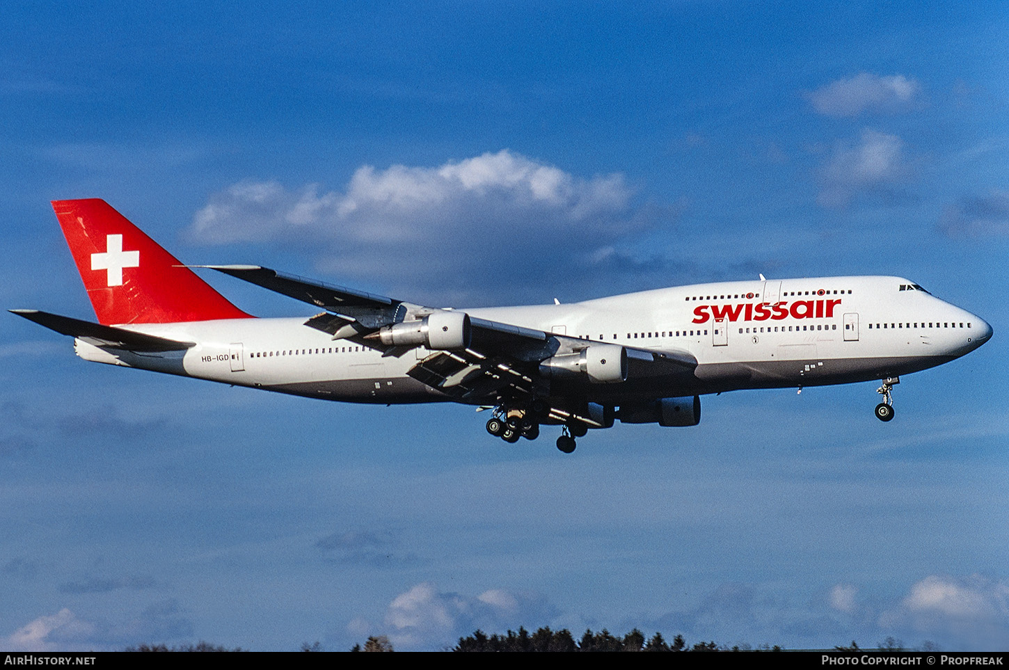 Aircraft Photo of HB-IGD | Boeing 747-357M | Swissair | AirHistory.net #679757