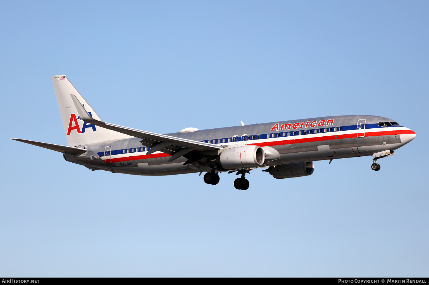 Aircraft Photo of N921NN | Boeing 737-823 | American Airlines | AirHistory.net #679758