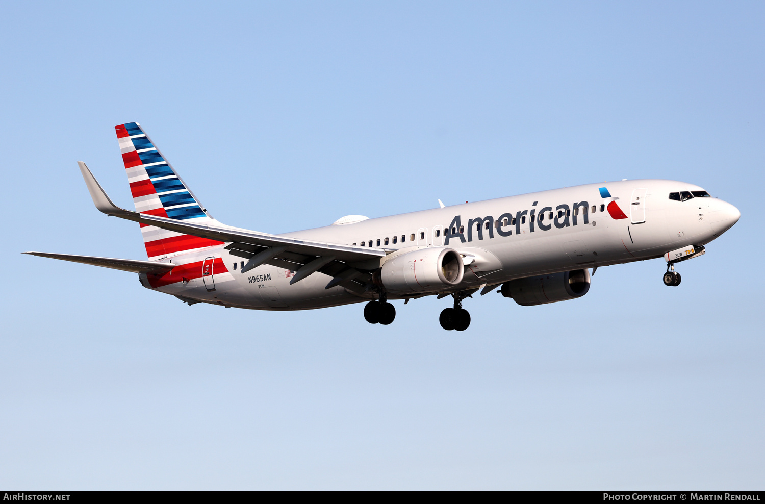 Aircraft Photo of N965AN | Boeing 737-823 | American Airlines | AirHistory.net #679781